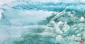 冬雪-2021-40x79cm-紙本墨彩