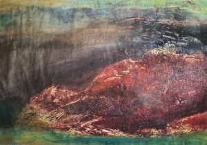 祈願！圓滿-2021-79x55cm-墨彩紙本