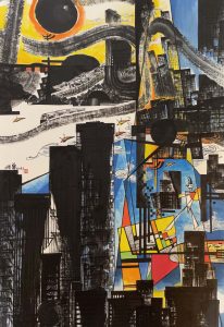 解構重組系列-內科映象-78x54cm