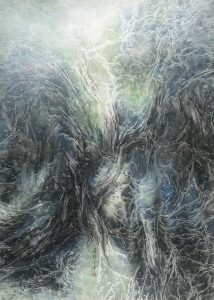 飛耀-2021-110x79cm-彩墨紙本