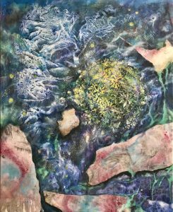 心象系列一-80x65cm-複合媒材