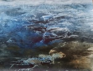 浮光掠影- 90x100Cm-複合媒材